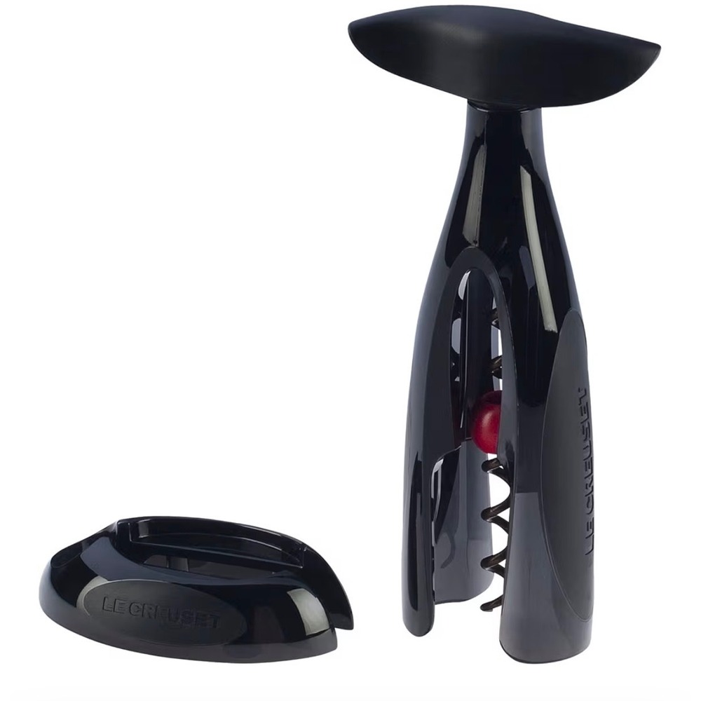 Le Creuset Activ-Ball TM-200 Corkscrew Wine Opener Black Self-Pulling Bar Tool